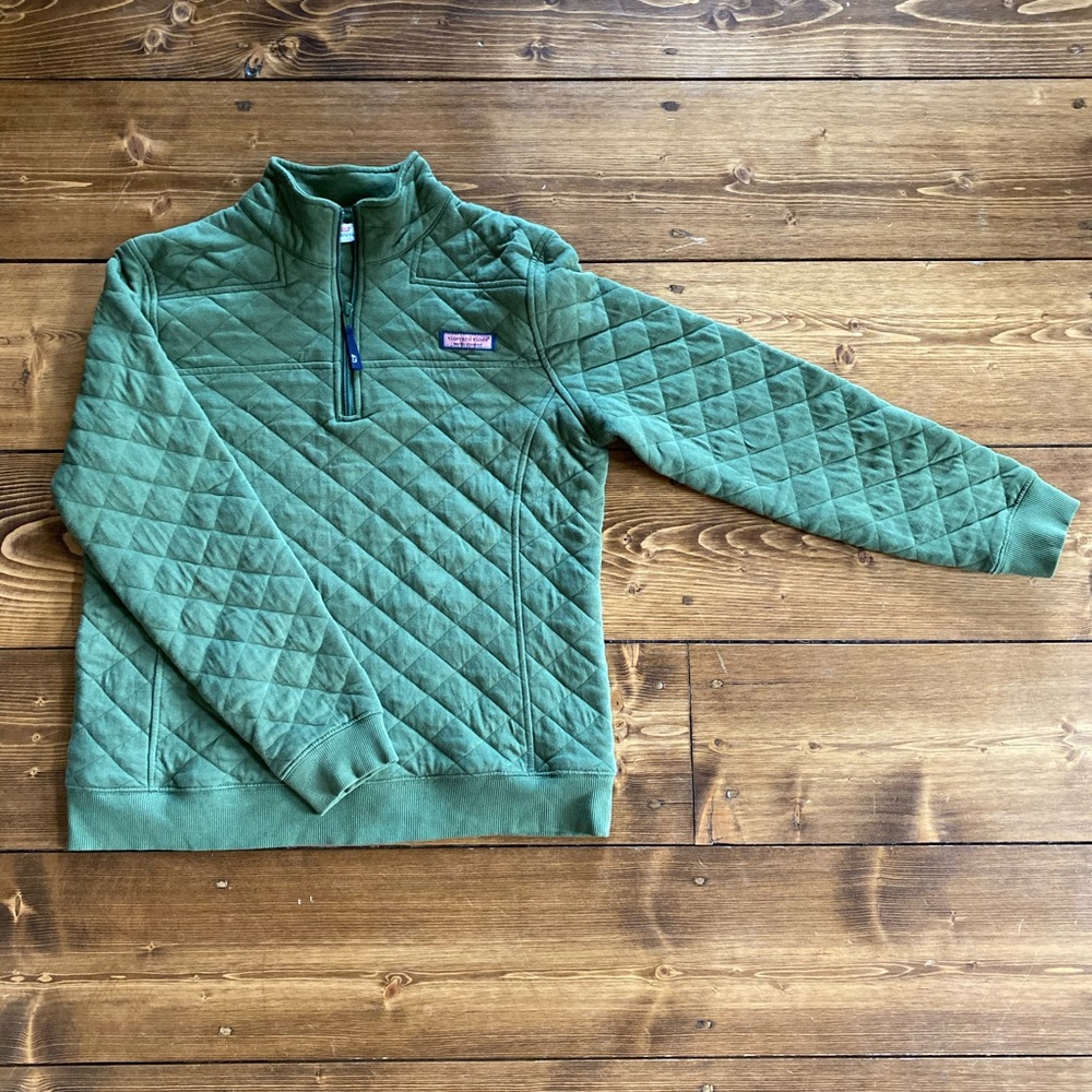 Vineyard Vines Shep shirt quilted size M